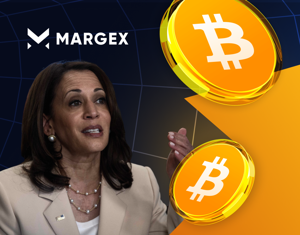 미국 대선 경쟁: 트럼프 대 해리스, 둘 다 암호화폐 유권자에게 베팅 - Margex Blog